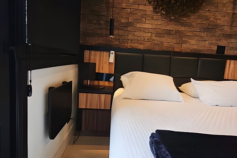Modernoso apartamento no coração de Alphaville.
