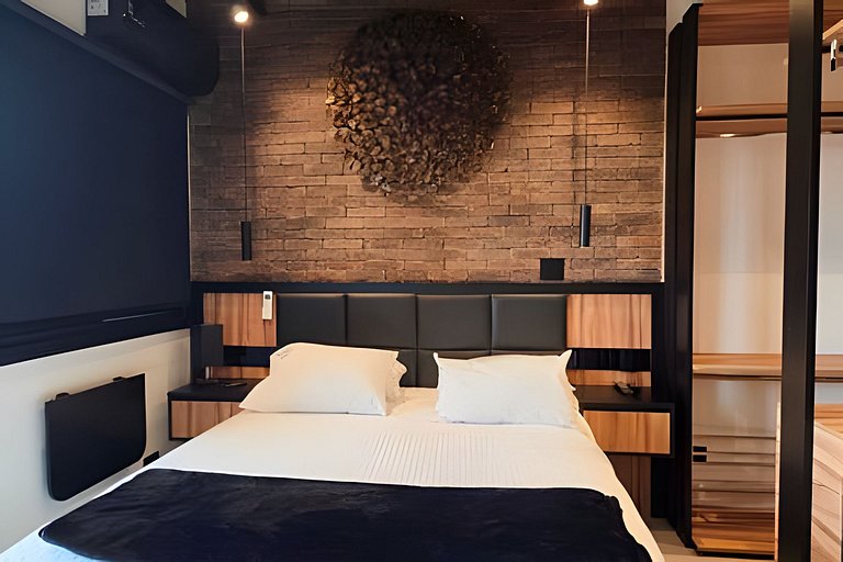 Modernoso apartamento no coração de Alphaville.