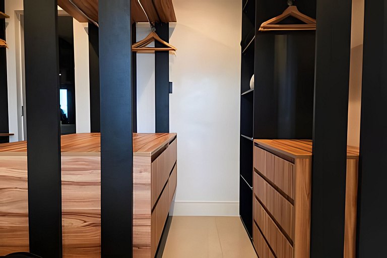 Modernoso apartamento no coração de Alphaville.
