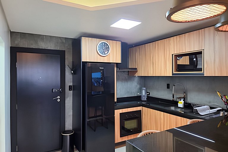 Modernoso apartamento no coração de Alphaville.