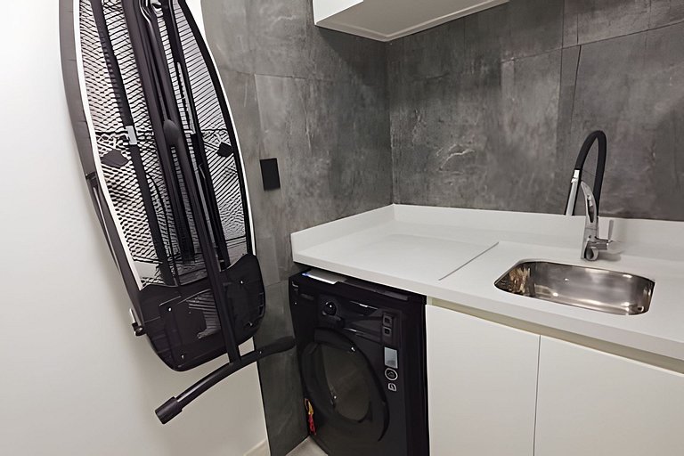 Modernoso apartamento no coração de Alphaville.