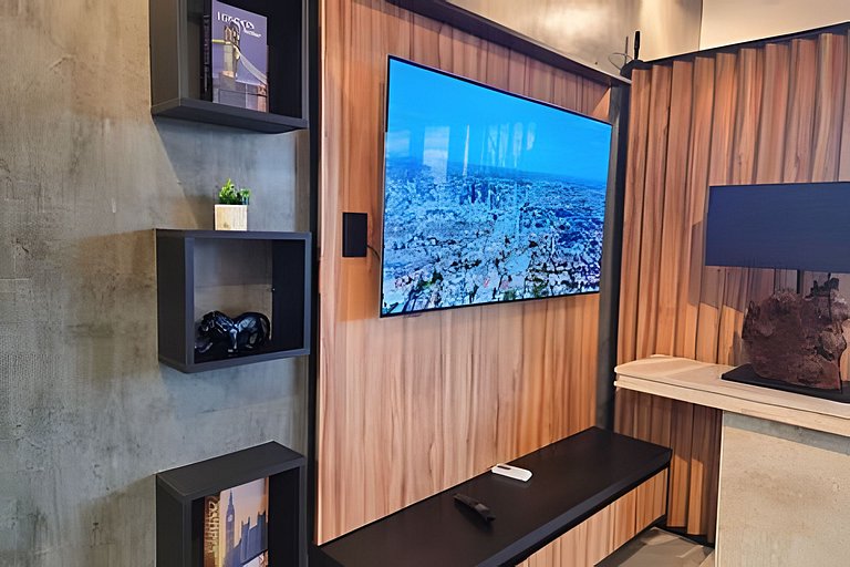 Modernoso apartamento no coração de Alphaville.