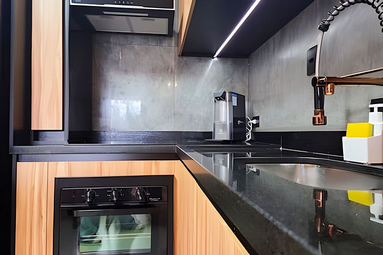 Modernoso apartamento no coração de Alphaville.