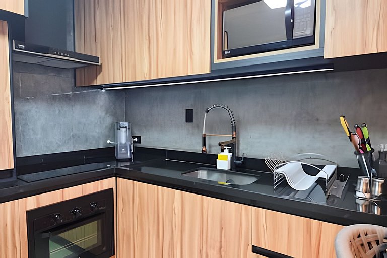 Modernoso apartamento no coração de Alphaville.