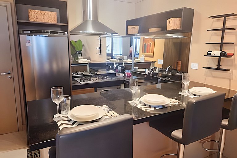 BV-1804 Apartamento Compacto e Charmoso em Alphaville