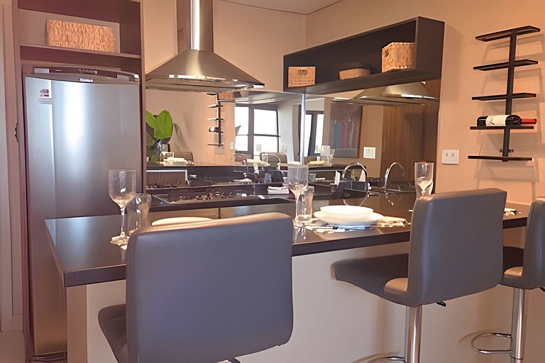 BV-1804 Apartamento Compacto e Charmoso em Alphaville