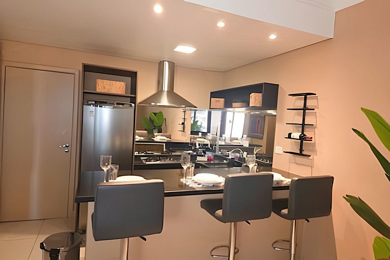 BV-1804 Apartamento Compacto e Charmoso em Alphaville